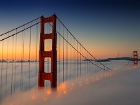 20120930-GoldenGateBridge-0114  Morning Fog : Golden, bridge, fog, gate, san francisco, sunrise